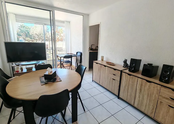 Renove Avec Climatisation A 300m De La - Argeles-sur-mer - Fr-1-732-112 דירה